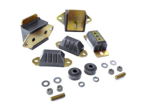 Transmission/Engine Drivetrain Kit Black 76-86 Jeep CJ5/CJ7/CJ8 Rugged Ridge