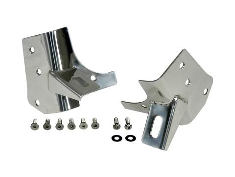Light Mounting Brackets Windshield Stainless Steel 97-06 TJ Rugged Ridge