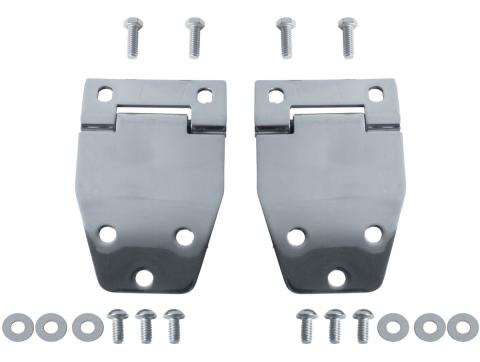 Liftgate Hinge Kit Hard Top Stainless Steel 76-86 Jeep CJ Rugged Ridge