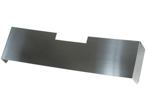 This Stainless Steel Front Frame Cover from Rugged Ridge Fits 76-86 Jeep Cj. Rugged Ridge