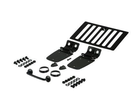 Hood Kit Black 98-06 Jeep Wrangler TJ Rugged Ridge