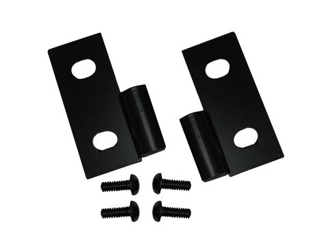 Door Hinge Brackets Lower Black 76-06 Jeep CJ/Wrangler YJ/TJ Rugged Ridge