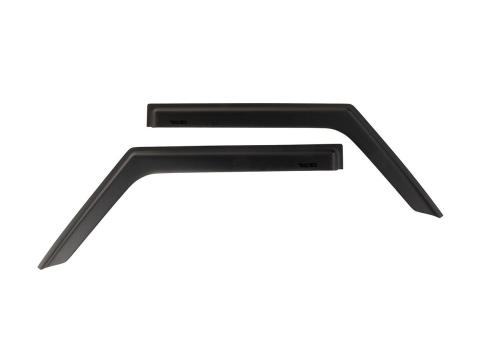 Window Visors Matte Black 18-Present Jeep Wrangler Jl 2-Dr Rugged Ridge