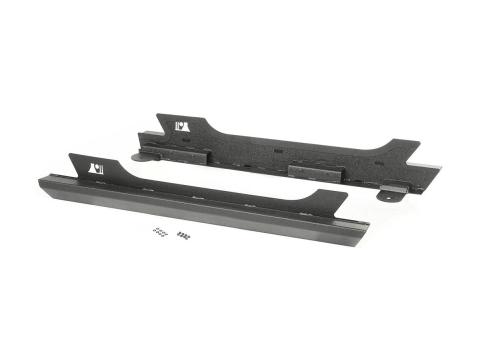 XHD Rock Sliders Steel 07-18 Jeep Wrangler JK 2 Door Rugged Ridge