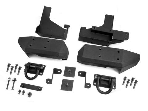 XHD Bumper Pods Rear Aluminum 07-18 Jeep Wrangler JK Rugged Ridge