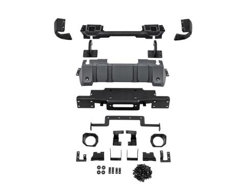 Venator Stubby Front Bumpersatin Blackjeep Rugged Ridge