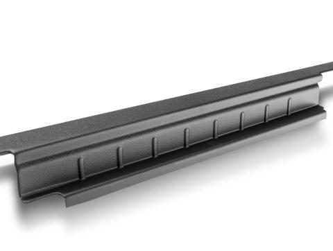 Rocker Guard Body Armor Black 07-18 Jeep Wrangler JK 2 Door Rugged Ridge