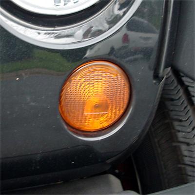 Parking Light Assembly Left Amber Fits The Front Driver Side Of 07-17 Wrangler JK / Jku OMIX