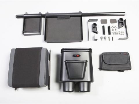 This Black Interior Comfort Kit from Rugged Ridge Fits 07-10 Jeep Wrangler. Rugged Ridge