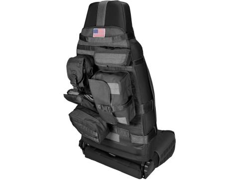 Seat Cover Front Cargo Black 76-21 Jeep CJ/Wrangler/Gladiator Rugged Ridge