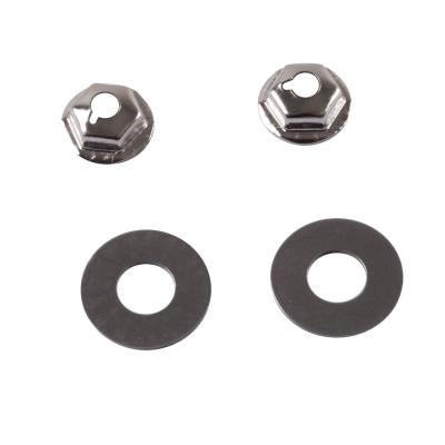Radio Delete Hardware Kit Steel Includes 2 Nuts/2 Washers 1976-1983 CJ5 1976-1986 CJ7 And 1981-1986 CJ8 Scrambler OMIX