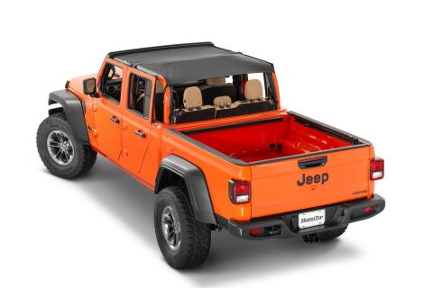 Bimini Top Plus 2020-2023 Jeep JT Gladiator 4Dr MasterTwill