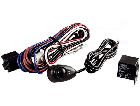 Light Installation Harness 2 Lights Off Road Rugged Ridge