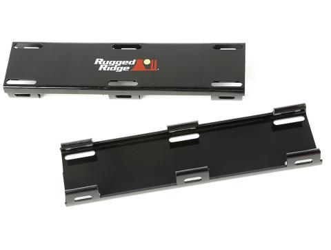 This Pair of 10 Inch Black Plastic Light Covers Fit the 15209.12 LED Light Bar. Rugged Ridge