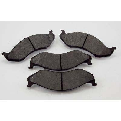 Disc Brake Pad Kit Set Titanium fits the Front of 90-95 Wrangler YJ, 97-06 Wrangler TJ