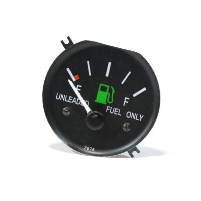 Fuel Gauge Black Face w/White Pointer Pressure 0-80 1987-1991 Jeep Wrangler YJ OMIX