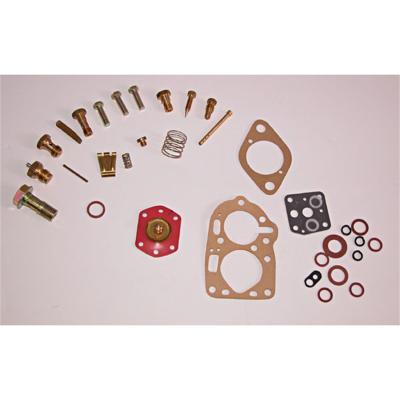 Carburetor Repair Kit For Solex Design Includes All Parts Necessary For Carburetor Rebuild Fits The 134 Ci F-Head Engine On 52-71 M38A1, 53-67 CJ3B And 55-71 CJ5/CJ6 OMIX