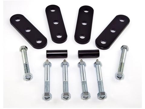Suspension Leaf Spring Shackle Kit Greaseable 55-75 Jeep CJ Rugged Ridge