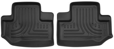 Weatherbeater 2nd Seat Floor Liner For 2011-2018 Jeep Wrangler JK 2 Door Black Husky Liners
