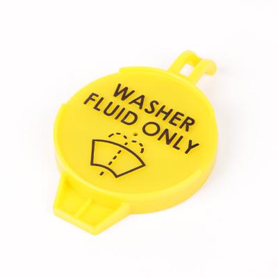 Windshield Reservoir Cap Yellow 2007-2017 Jeep Wrangler JK And Is Molded In Yellow Plastic And Features OMIX
