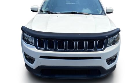 Carflector Hood Shield for 2017-2025 Jeep Compass Smoke AVS
