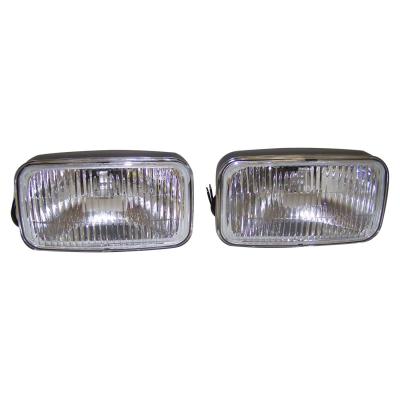 Left & Right Fog Lamps Less Covers for 1993-1995 ZJ Grand Cherokee Crown Automotive