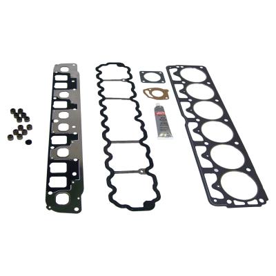 Engine Upper Gasket Set for Select 1999-2006 Jeep TJ, XJ, WJ w/ 4.0L Engine Crown Automotive