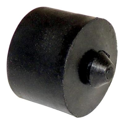 Hood Bumper for 2006-2010 Jeep XK Commander, Left or Right, Black Rubber Crown Automotive