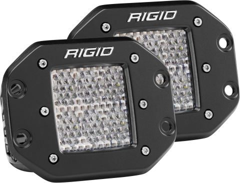 Diffused Flush Mount Pair D-Series Pro RIGID Industries