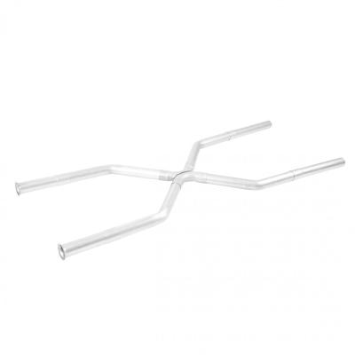 X-Terminator X-Pipe Installation Kit Universal Fit 3 Inch Diameter 24 Inch X 56 Inch Mandrel-Bent Tubing Includes Collectors And U-Bolts Adjustable Cut To Fit Tubing FlowTech