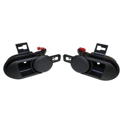 Front or Rear Inside Door Handle Set for 2007-2008 Jeep JK Wrangler Crown Automotive