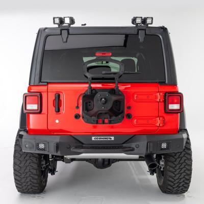 XE Hard Top Light Mount for two 3 Inch x 3 Inch LED Cube Lights Textured Black 2018-2026 Jeep Wrangler JL 2020-2025 Jeep Gladiator Go Rhino