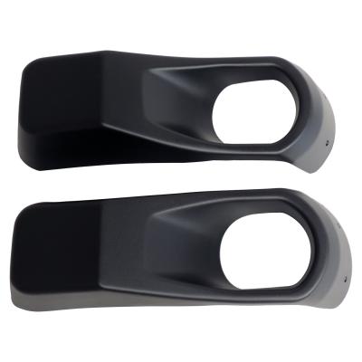 Front Fog Light Bezel Set for 2018+ Jeep JL Wrangler & 2020+ Jeep JT Gladiator Crown Automotive