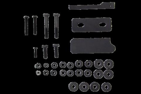 Exterior Jack Mount Textured Black For 2007-2018 Jeep Wrangler JK 4 Door Go Rhino