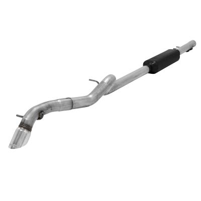 American Thunder Cat-Back Exhaust System 2007-2018 Jeep Wrangler Jk 2Dr/4Dr With 3.8L Or 3.6L Engine, High Clearance Cat-Back Exhaust System, 409 Stainless Steel Aggressive To Moderate Sound Flowmaster