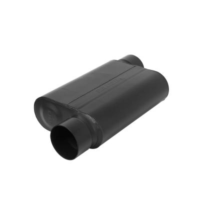 40 Series Delta Force Race Muffler 40 Series Race Muffler 409SS 3.50 Offset In 3.50 Offset Out -Aggressive Sound Flowmaster