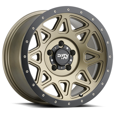 Dirty Life Race Wheels Theory 9305 Matte Gold 20X9 6-139.7 0Mm 106Mm