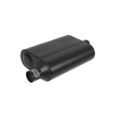 40 Series Delta Flow Chambered Muffler 40 Delta Flow 2.00 Offset In 2.00 Center Out Aggressive Sound Flowmaster