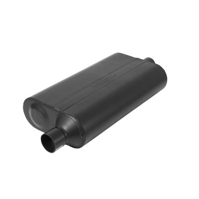 50 Series Delta Flow Chambered Muffler 50 Delta Flow 2.00 Offset In 2.00 Center Out Moderate Sound Flowmaster