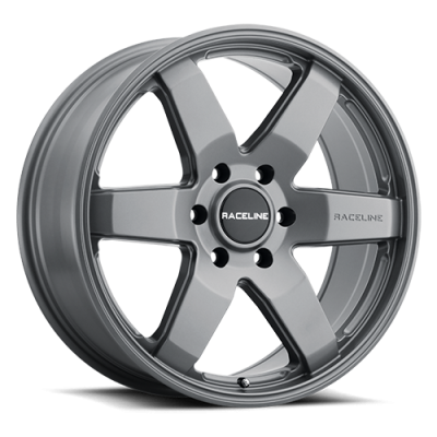 Aluminum Wheels 16x8 Addict 942GS Greystone Gray Multi Spoke 0 Offset 6 on 139.7 Bolt Pattern 106.1 Bore Raceline