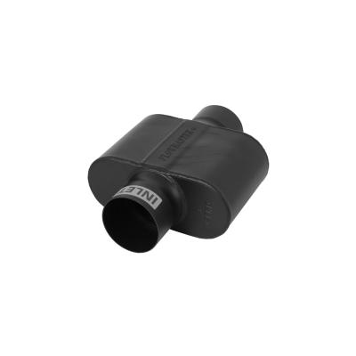 10 Series Delta Force Race Muffler 10 Series Race Muffler 3.50 Center In 3.50 Center Out Aggressive Sound Flowmaster