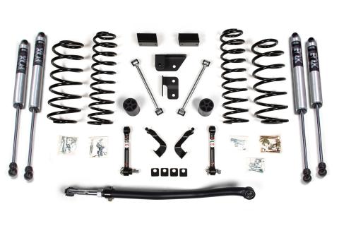 3 Inch Lift Kit Jeep Wrangler JL 18-25 2-Door Fox 2.0 Performance Shocks