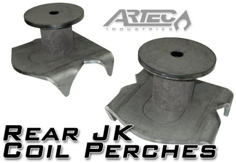 Rear JK Coil Perches and Retainers Artec Industries
