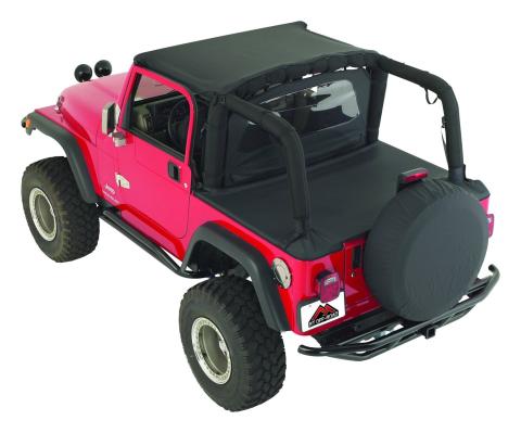Black Denim Cover All Kit for 1987-1991 Jeep YJ Wrangler RT Off Road