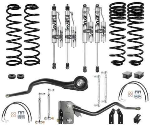 Backcountry 2.0 System Base 3 Lift 2007-17 Jeep Wrangler JKU Carli Suspension
