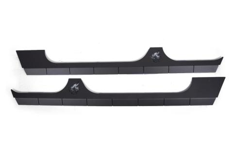 Jeep JK Rocker Body Cladding Aluminum For 07-18 Jeep Wrangler JK 4 Door CrawlTek