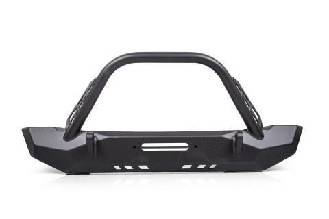 Pyro Mid-Width Front Bumper with Flat Top Stinger Jeep Wrangler CJ/YJ/TJ