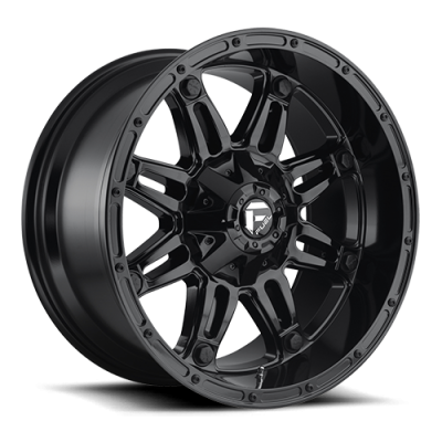 Aluminum Wheels 17X9 Hostage D625 5 On 114.3/5 On 127 Gloss Black 78.1 Bore -12 Offset Fuel Off Road Wheels