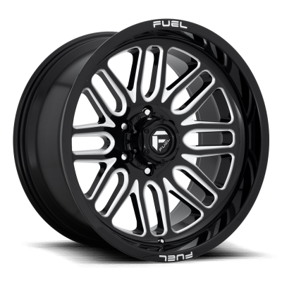 Aluminum Wheels 20X9 Ignite D662 6 On 135 Gloss Black Milled 87.1 Bore 1 Offset Fuel Off Road Wheels