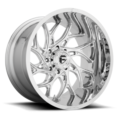 Aluminum Wheels 26X14 Runner D740 8 On 170 Chrome 125.1 Bore -75 Offset Fuel Off Road Wheels